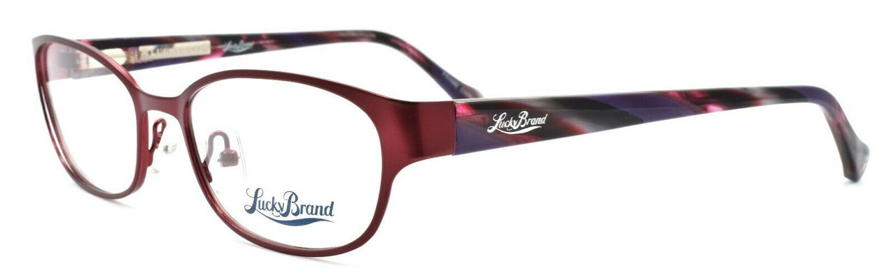 1-LUCKY BRAND Horizon Women's Eyeglasses Frames 51-16-135 Red + CASE-751286267976-IKSpecs