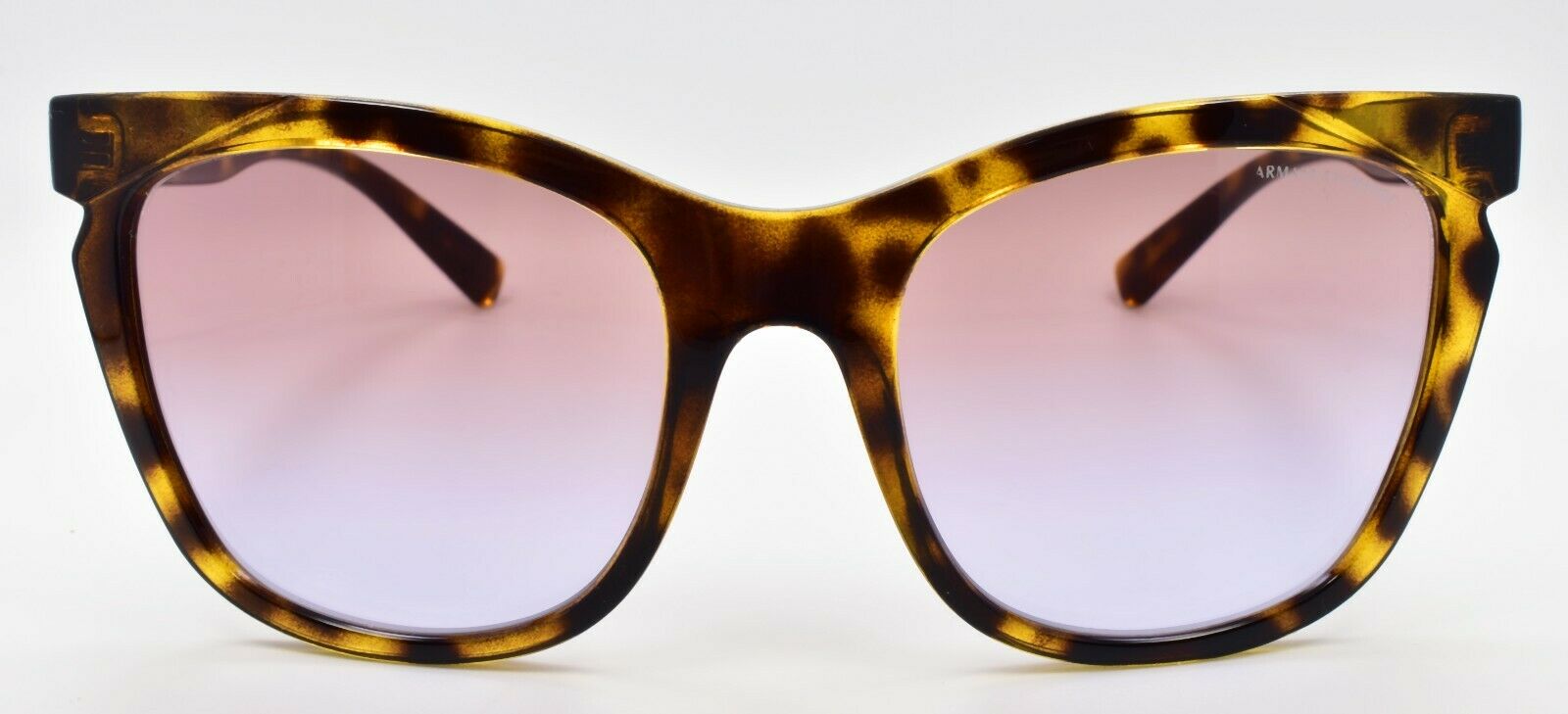 2-Armani Exchange AX4109S 82832F Women's Sunglasses Havana / Violet Gradient-7895653216839-IKSpecs