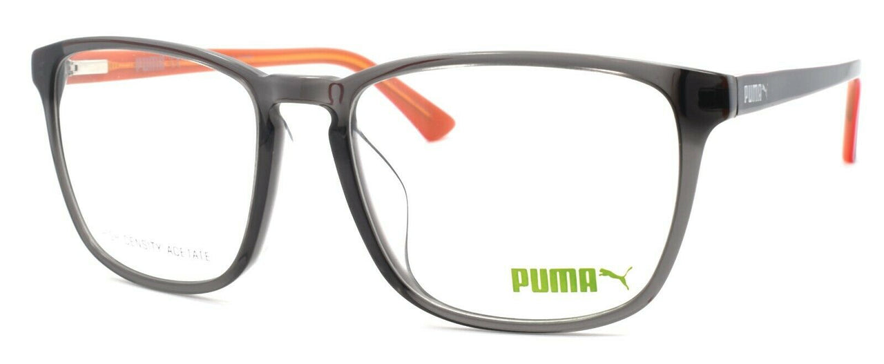 1-PUMA PU0077OA 005 Women's Eyeglasses Frames 56-18-145 Gray + CASE-889652029689-IKSpecs