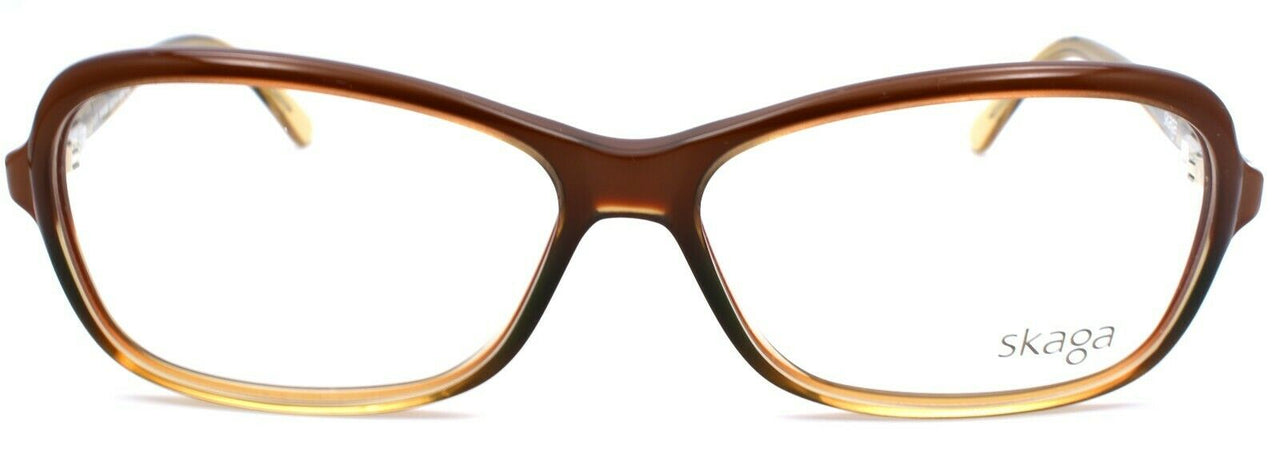 2-Skaga 2459 Marie 9202 Women's Eyeglasses Frames 55-14-135 Brown Gradient-IKSpecs