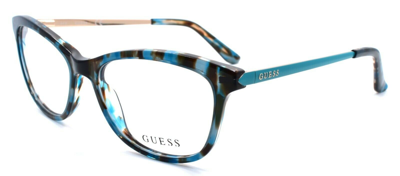 1-GUESS GU2681 089 Women's Eyeglasses Frames 51-16-140 Turquoise-664689956524-IKSpecs