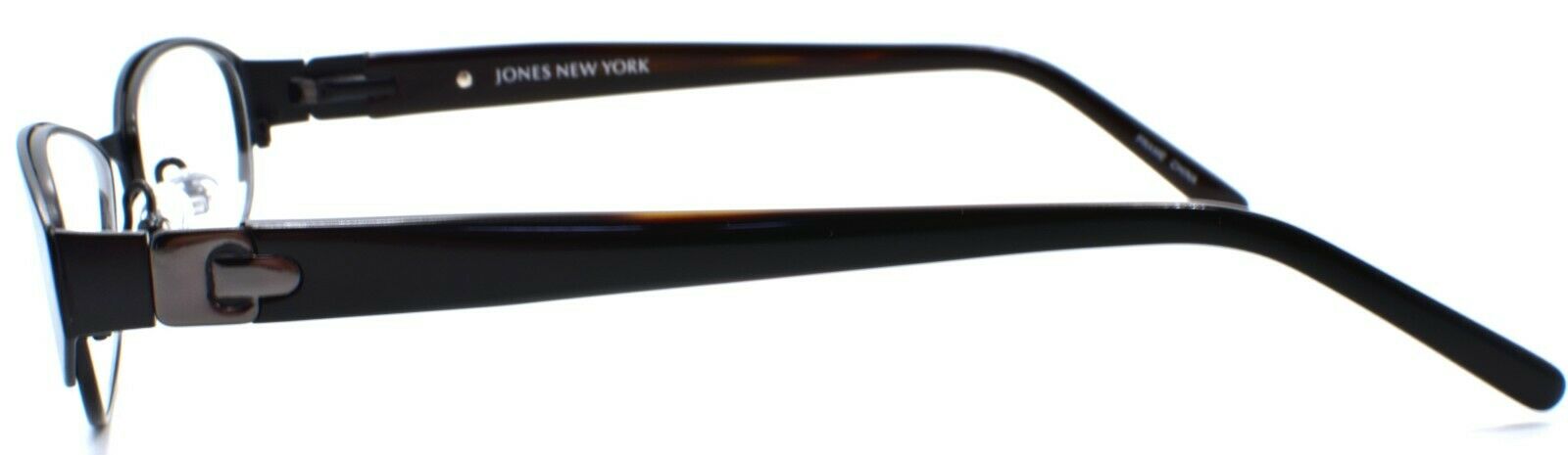 3-Jones New York JNY J135 Women's Eyeglasses Frames Petite 49-16-135 Black-751286228410-IKSpecs