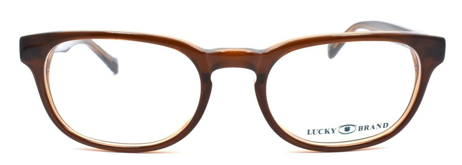 2-LUCKY BRAND Ingenious Kids Unisex Eyeglasses Frames 45-16-130 Brown + CASE-751286250947-IKSpecs