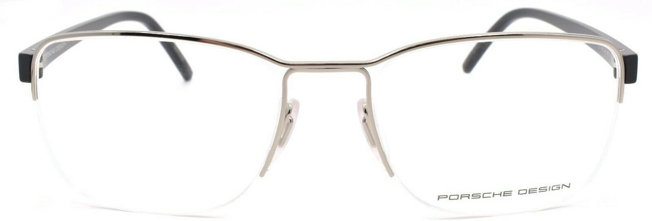 2-Porsche Design P8357 B Eyeglasses Frames Half-rim 54-18-145 Palladium-4046901733087-IKSpecs