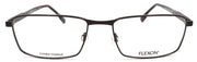 2-Flexon E1015 233 Men's Eyeglasses Frames Brown 54-17-140 Flexible Titanium-883900202237-IKSpecs