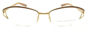 2-Barton Perreira Eliza Women's Glasses Frames Half-rim 53-17-125 Caramel / Gold-672263038191-IKSpecs