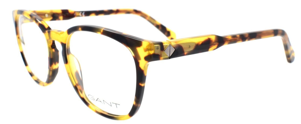 GANT GA3255 053 Men's Eyeglasses Frames Round 51-19-145 Blonde Havana