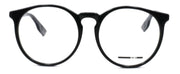 2-McQ Alexander McQueen MQ0040OA 003 Women's Eyeglasses Round 53-17-145 Black-889652032474-IKSpecs