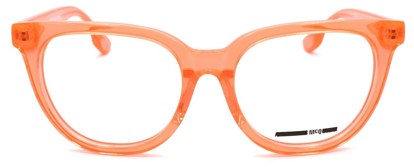 2-McQ Alexander McQueen MQ0030OA 003 Women's Eyeglasses Frames 52-17-140 Orange-889652016788-IKSpecs