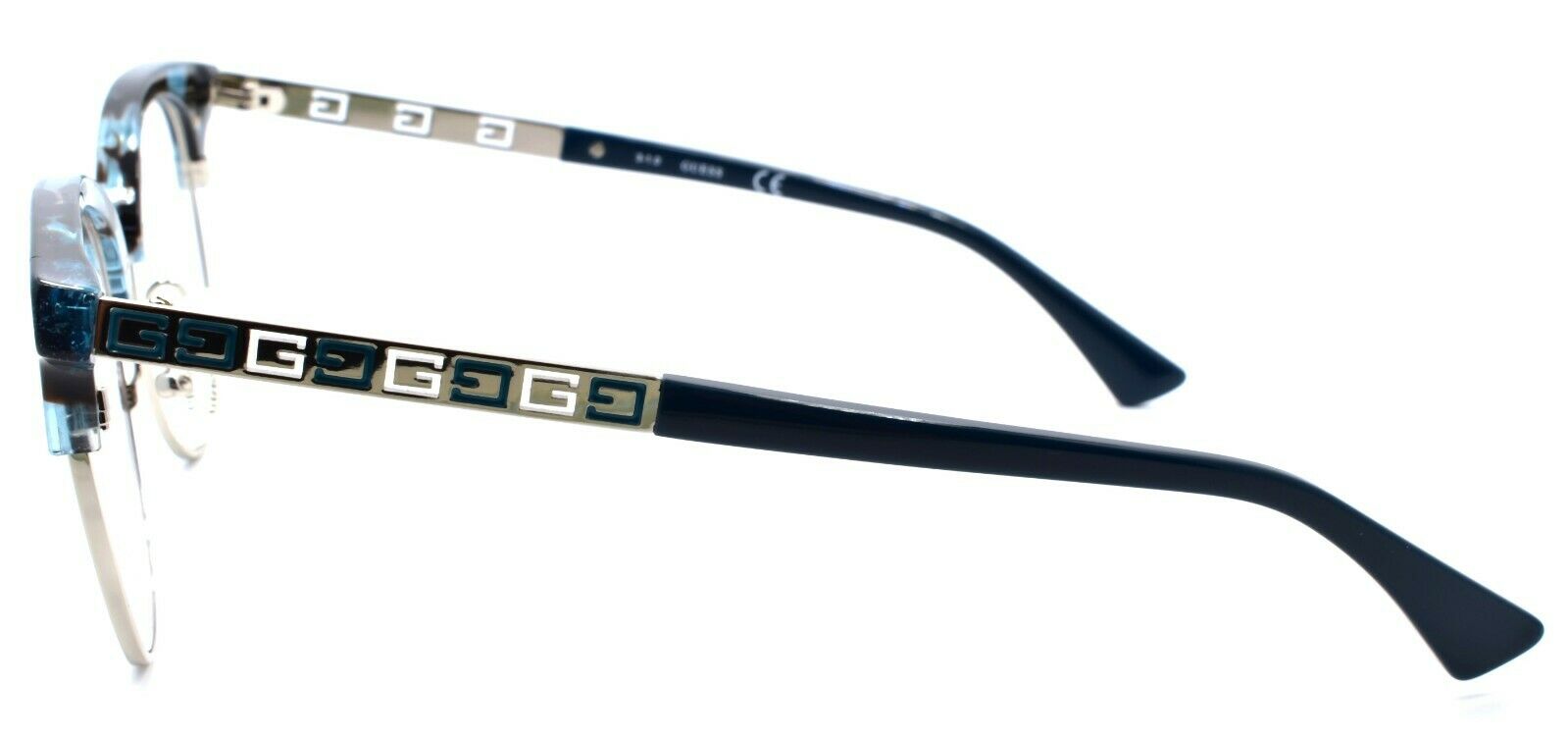 3-GUESS GU2744 089 Women's Eyeglasses Frames Petite 49-19-140 Turquoise / Silver-889214111210-IKSpecs