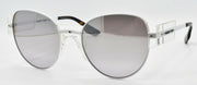 1-McQ Alexander McQueen MQ0001S 002 Women's Sunglasses White & Clear / Mirrored-889652001067-IKSpecs