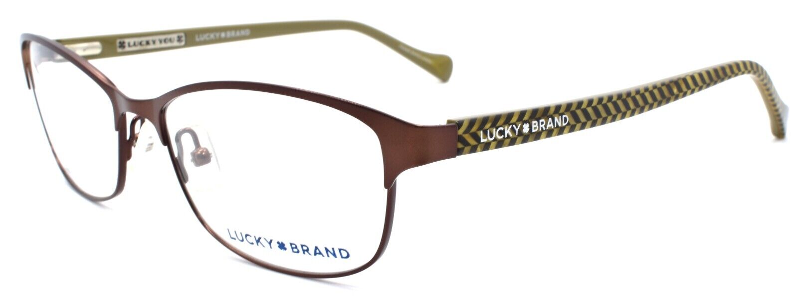 1-LUCKY BRAND D102 Women's Eyeglasses Frames 53-16-135 Brown-751286281668-IKSpecs