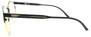 3-PUMA PU0174O 004 Eyeglasses Frames Round 53-21-140 Black / Yellow-889652144535-IKSpecs