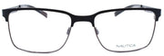 2-Nautica N7287 005 Men's Eyeglasses Frames 58-19-145 Matte Black-688940459296-IKSpecs
