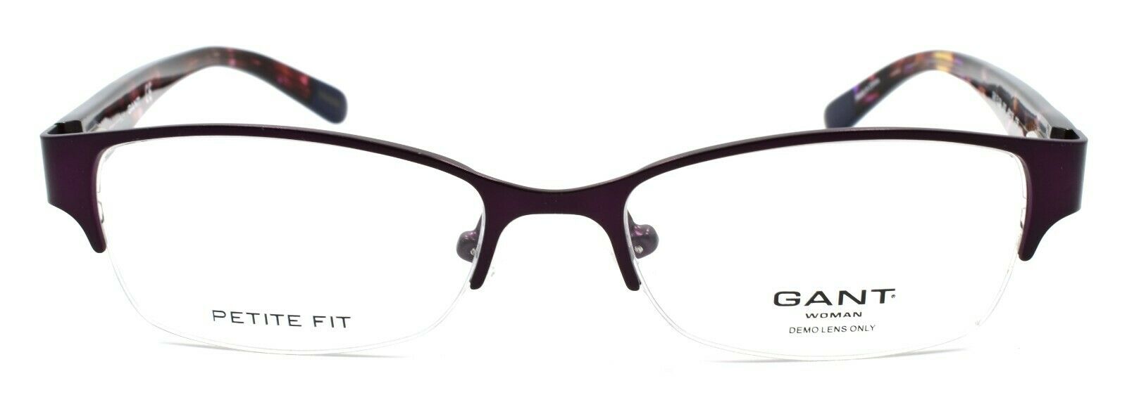 2-GANT GW Eliza 082 Women's Half-rim Eyeglasses Frames PETITE 48-16-135 Purple-664689751044-IKSpecs