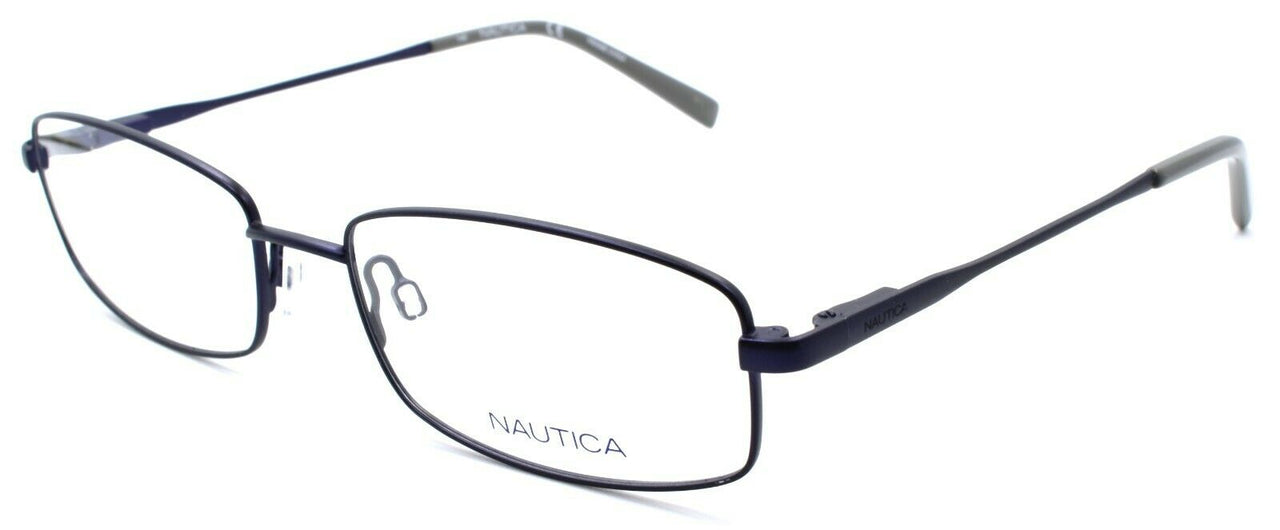 1-Nautica N7298 420 Men's Eyeglasses Frames 55-17-140 Satin Navy-688940462159-IKSpecs