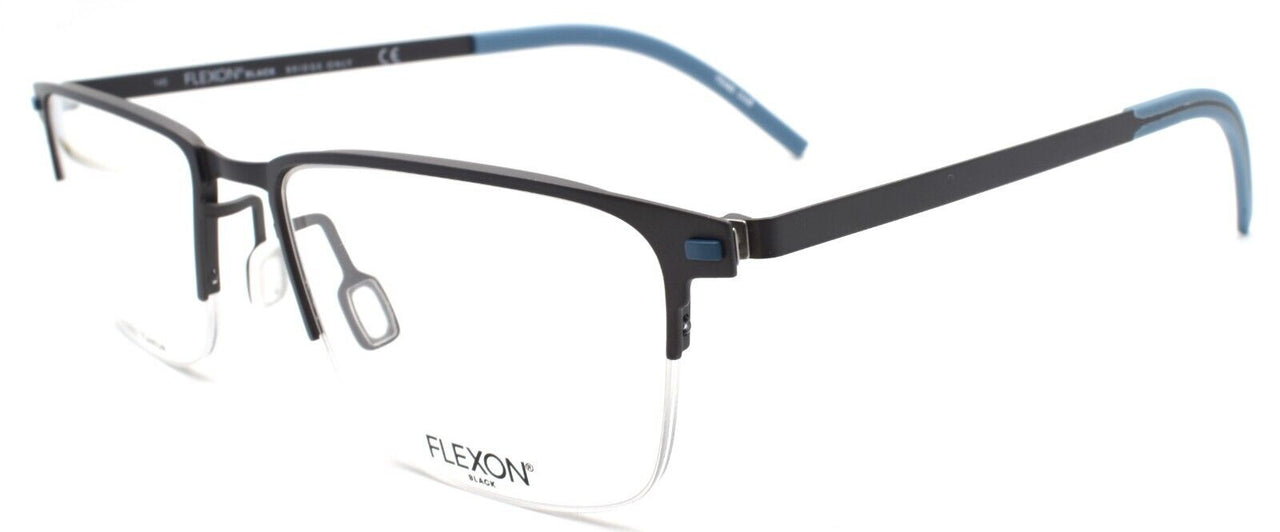 1-Flexon B2030 034 Men's Eyeglasses Dark Gunmetal 54-18-145 Flexible Titanium-883900204576-IKSpecs