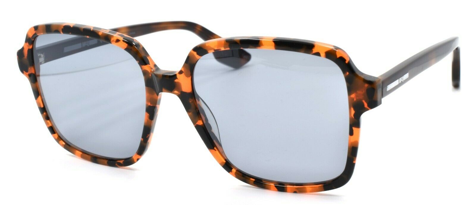 1-McQ Alexander McQueen MQ0060S 005 Women's Sunglasses Havana / Mirrored-889652064130-IKSpecs