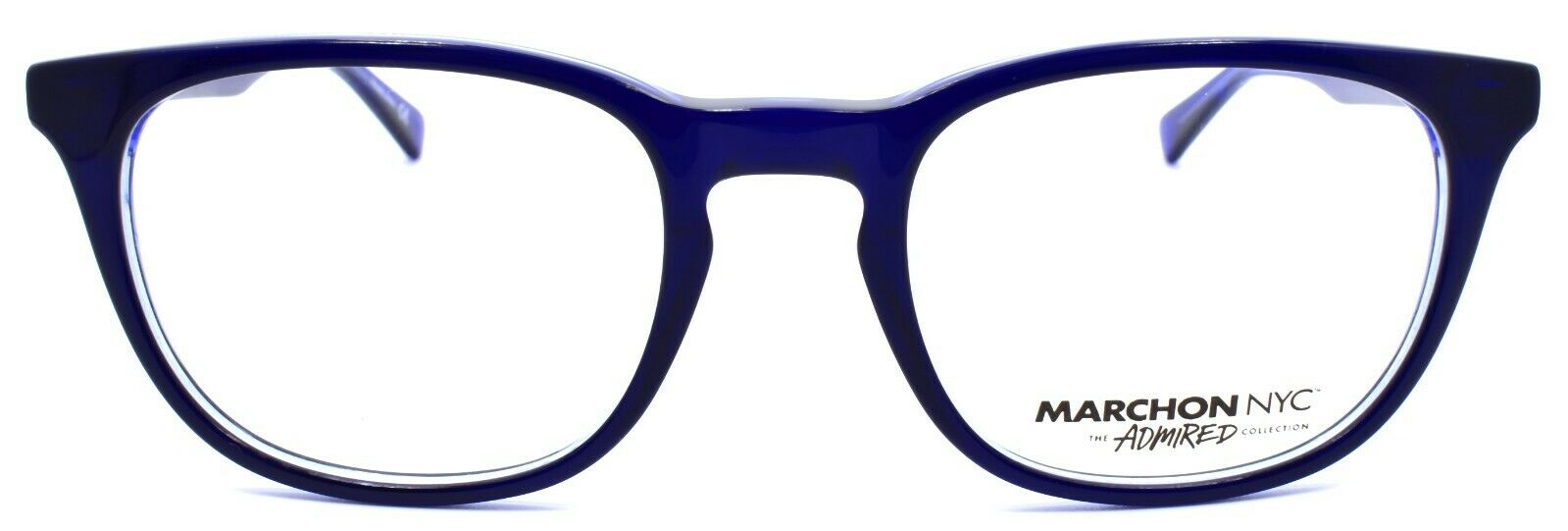 2-Marchon M3506 412 Men's Eyeglasses Frames 51-20-140 Navy-886895483469-IKSpecs