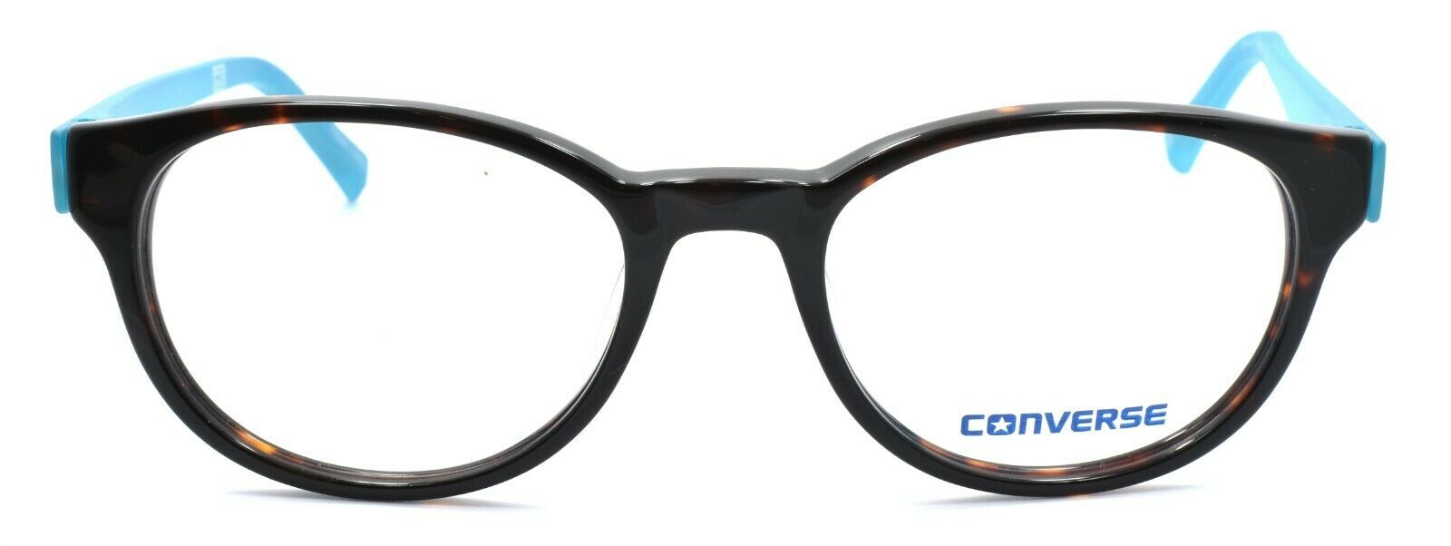 2-CONVERSE Q014 UF Unisex Eyeglasses Frames 48-18-140 Tortoise / Blue + CASE-751286256796-IKSpecs