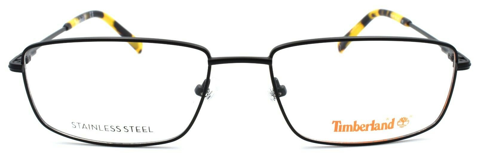 1-TIMBERLAND TB1607 002 Men's Eyeglasses Frames Large 58-18-150 Matte Black-664689990436-IKSpecs