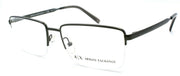 1-Armani Exchange AX1027 6101 Men's Glasses Frames Half-rim 54-17-140 Matte Olive-8053672798241-IKSpecs