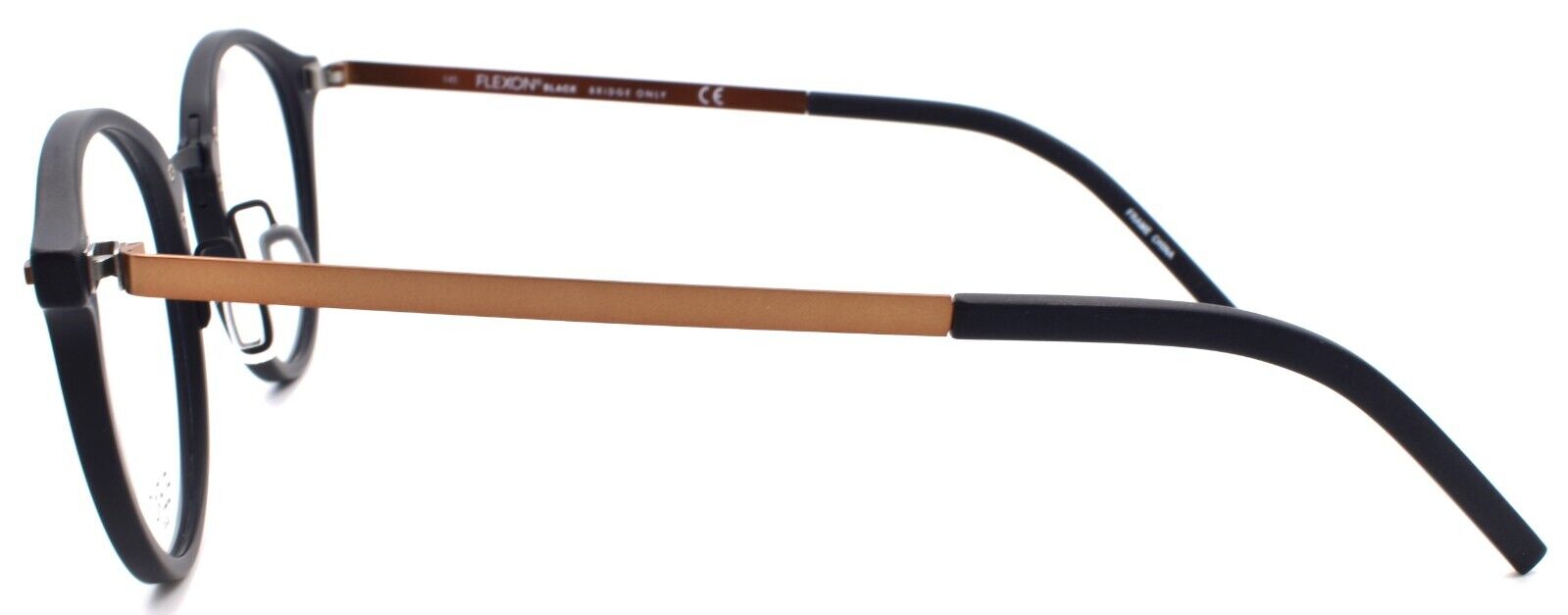3-Flexon B2024 001 Men's Eyeglasses Frames Black 50-23-145 Flexible Titanium-883900206518-IKSpecs