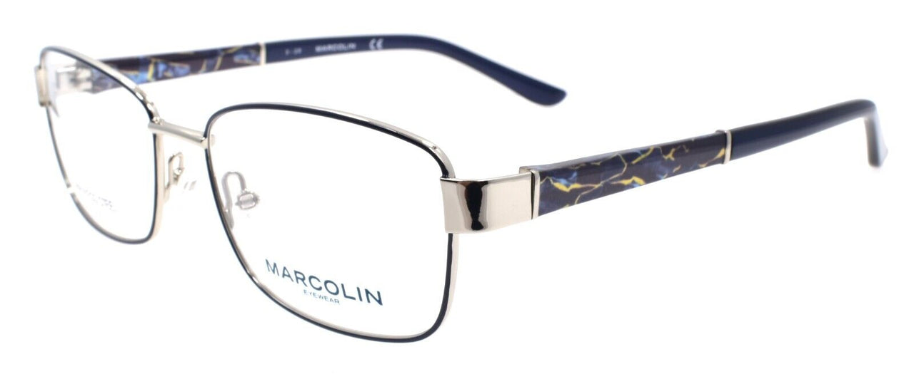 Marcolin MA5007 092 Women's Eyeglasses Frames 54-16-140 Blue