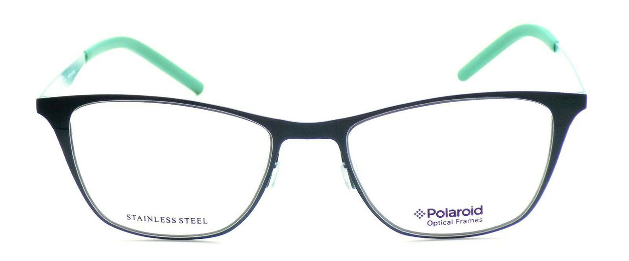 2-Polaroid PLD D503 B7S Women's Eyeglasses Frames Cat-eye 50-18-145 Green + CASE-762753506757-IKSpecs