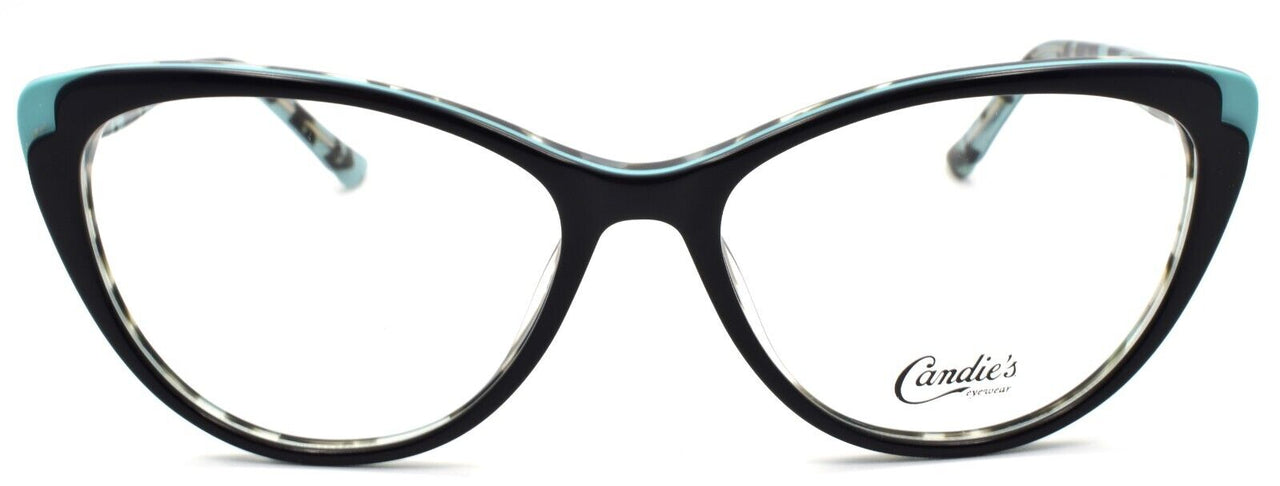 2-Candies CA0189 001 Women's Eyeglasses Frames 53-15-140 Black-889214172761-IKSpecs