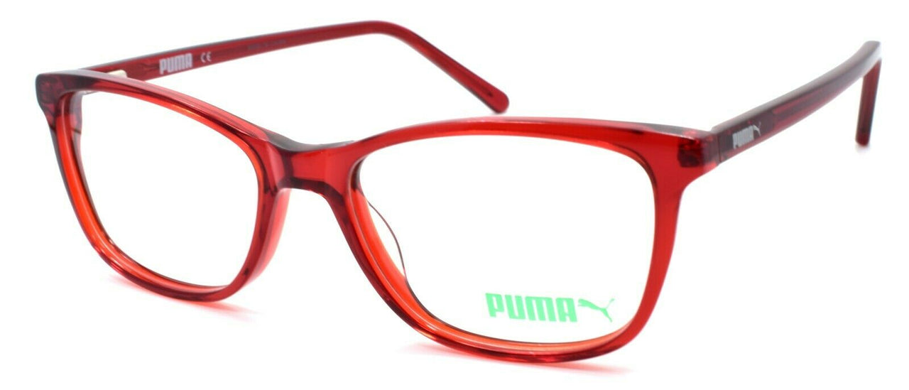 PUMA PE0018O 003 Women's Eyeglasses Frames 50-15-135 Red
