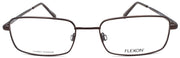 2-Flexon H6051 210 Men's Eyeglasses Frames 53-18-145 Brown Flexible Titanium-886895485531-IKSpecs