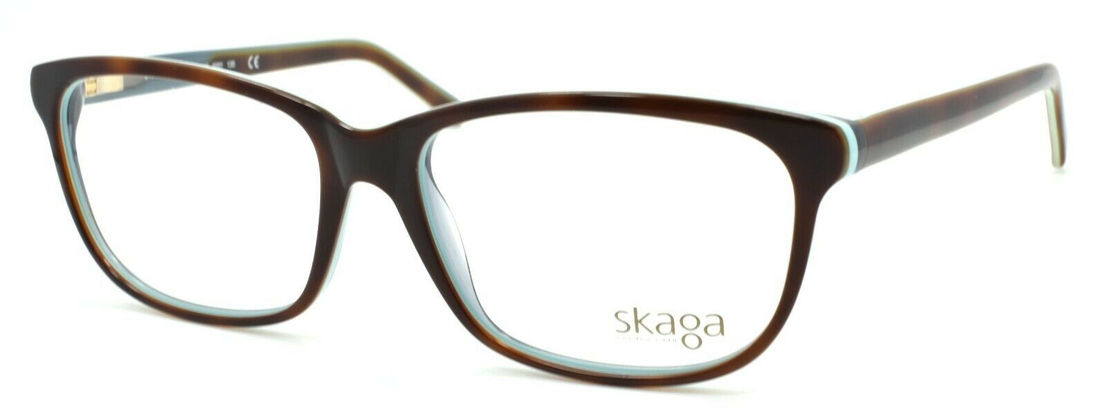 1-Skaga 2468 Eleonora 9201 Women's Eyeglasses Frames 55-15-135 Brown / Blue-IKSpecs
