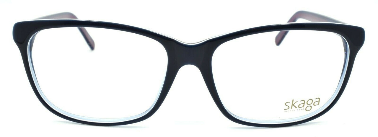 2-Skaga 2468 Eleonora 9101 Women's Eyeglasses Frames 55-15-135 Blue-IKSpecs