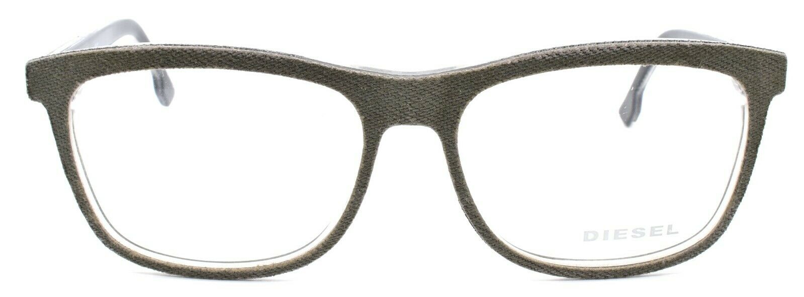 2-Diesel DL5191 098 Men's Eyeglasses Frames 54-15-145 Olive Denim-664689764082-IKSpecs