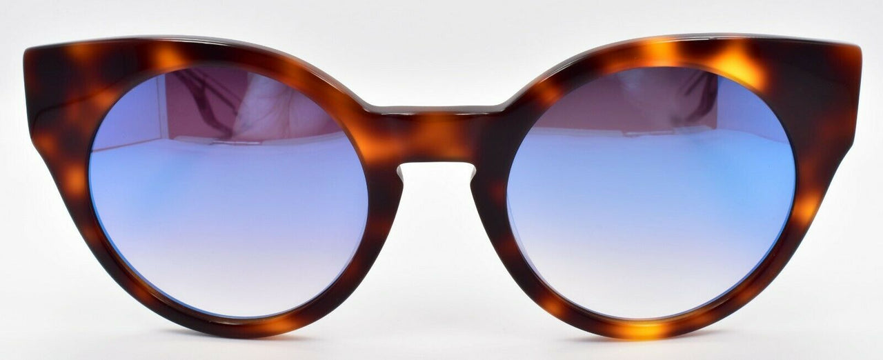 McQ Alexander McQueen MQ0074S 002 Women's Sunglasses Havana / Mirrored