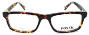 2-Fossil FOS 7061 086 Men's Eyeglasses Frames 51-18-145 Dark Havana-716736181158-IKSpecs