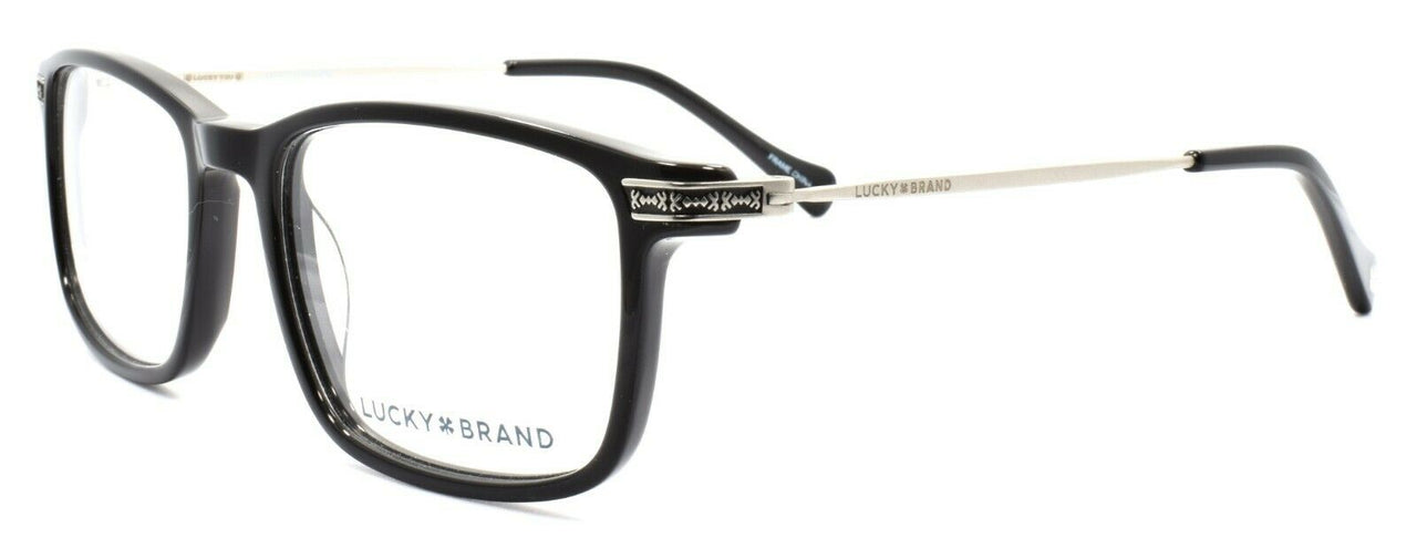 1-LUCKY BRAND D402 Men's Eyeglasses Frames 51-18-140 Black + CASE-751286281880-IKSpecs