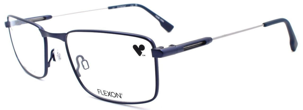 1-Flexon E1123 412 Men's Eyeglasses Frames Navy 53-19-145 Flexible Titanium-883900206570-IKSpecs