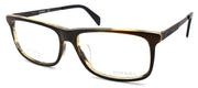 1-Diesel DL5140-F 047 Men's Eyeglasses Frames Asian Fit Large 57-15-150 Brown-664689669219-IKSpecs