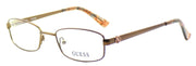 1-GUESS GU2524 049 Women's Eyeglasses Frames Petite 49-18-135 Matte Dark Brown-664689743773-IKSpecs