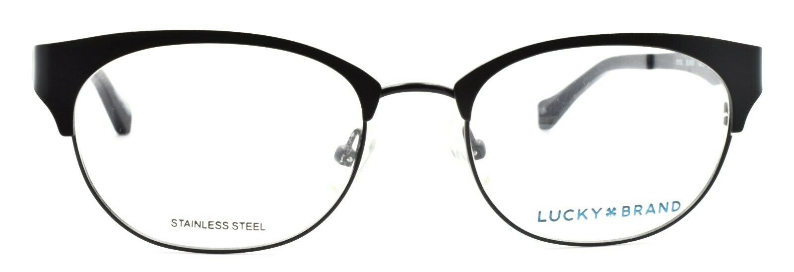 2-LUCKY BRAND D103 Women's Eyeglasses Frames 50-18-135 Black + CASE-751286281705-IKSpecs