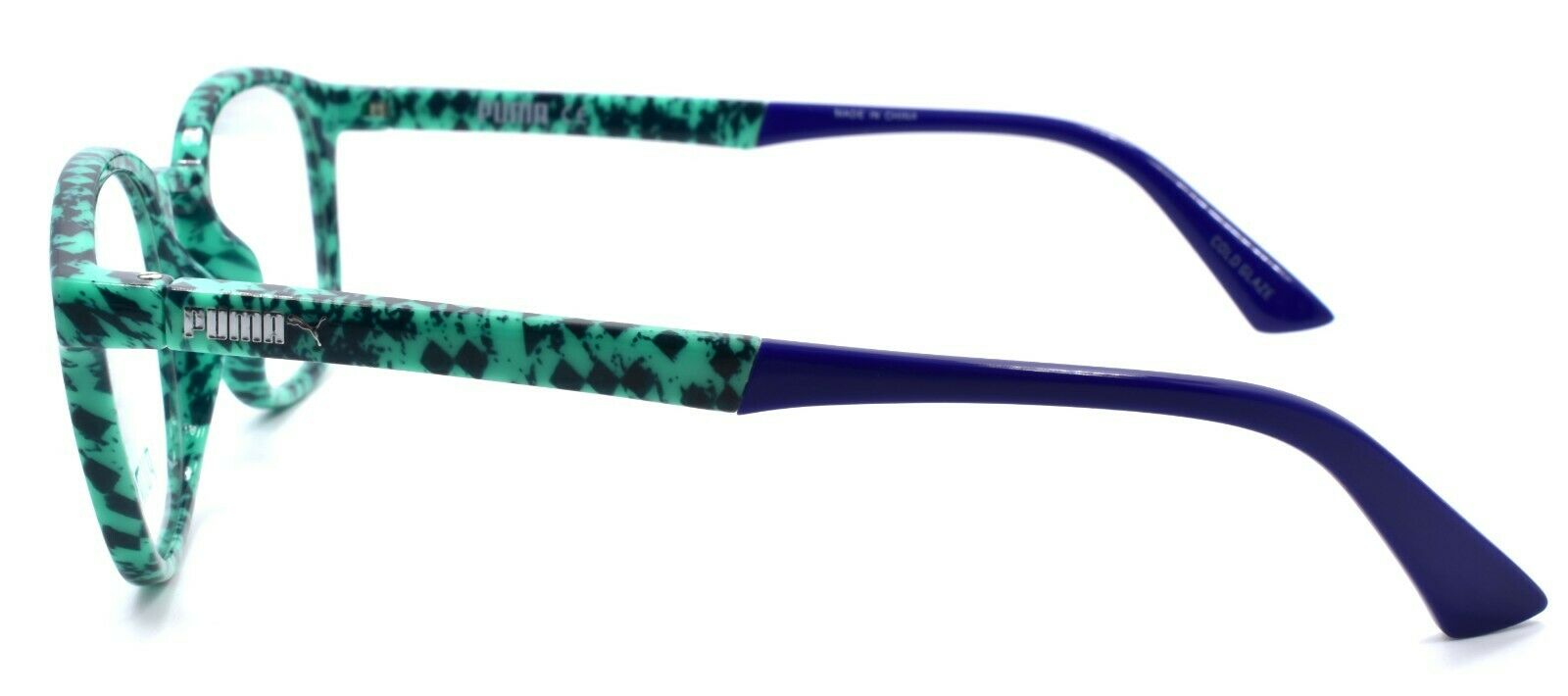 3-PUMA PU0118O 002 Unisex Eyeglasses Frames 49-20-145 Green / Blue-889652063973-IKSpecs