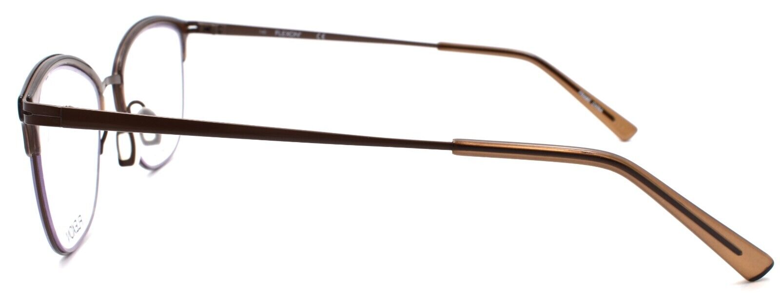 3-Flexon W3023 210 Women's Eyeglasses Frames Brown 52-20-140 Flexible Titanium-883900205344-IKSpecs