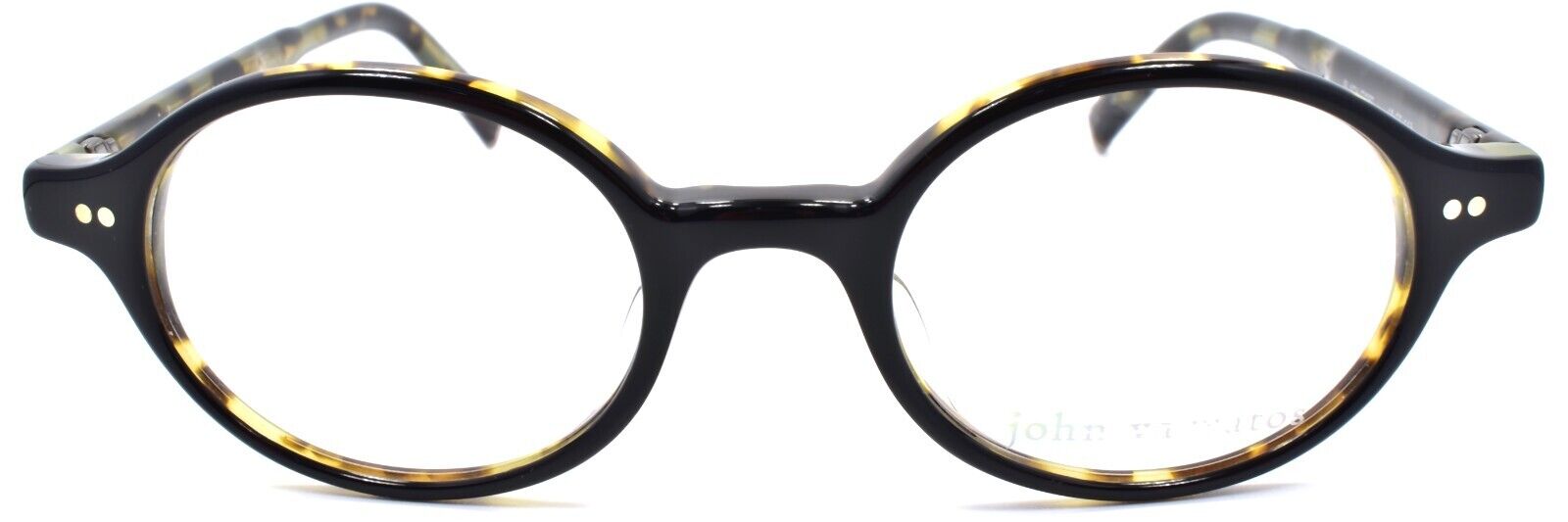 2-John Varvatos V206 UF Eyeglasses Frames Small 46-20-145 Black / Tortoise Japan-751286293210-IKSpecs