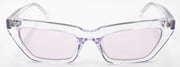 2-GUESS x J Balvin GU8226 26Y Women's Sunglasses Cat Eye Clear Crystal / Violet-889214197139-IKSpecs