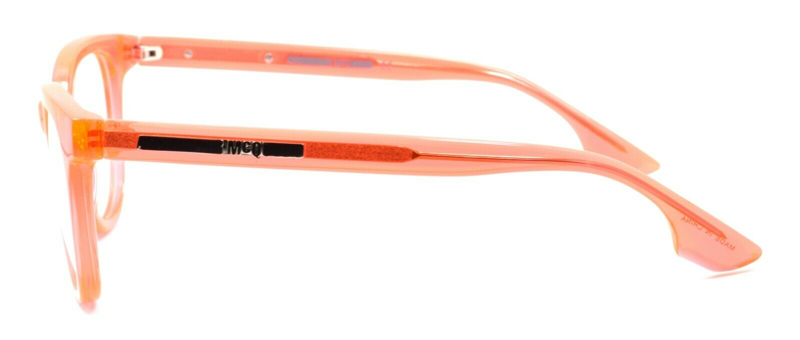 3-McQ Alexander McQueen MQ0030O 003 Women's Glasses 49-21-140 Fluorescent Orange-889652011363-IKSpecs