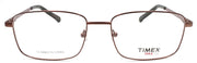 2-Timex 3:08 PM Men's Eyeglasses Frames Large 57-18-145 Brown-715317151757-IKSpecs