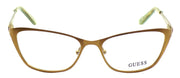 2-GUESS GU2425 BRN Women's Eyeglasses Frames 52-16-135 Light Brown + CASE-715583997608-IKSpecs