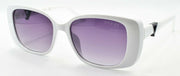 1-GUESS GU7631 21B Women's Sunglasses 53-16-145 White / Smoke Gradient-889214065254-IKSpecs